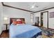 Bedroom featuring a ceiling fan, and a window providing natural light at 11413 Camden Park Dr, Windermere, FL 34786