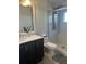 Spa-like bathroom with a large vanity, toilet and shower at 1216 Windward Dr, Apopka, FL 32703