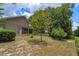 Sun-drenched backyard featuring a tree and partial fence at 2104 Cranberry Isles Way, Apopka, FL 32712