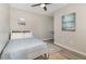 Cozy bedroom with ceiling fan and plenty of space at 2583 Sedge Grass Way, Orlando, FL 32824