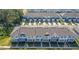 Aerial view of row of townhouses at 3092 Water Sprite St, Orlando, FL 32808