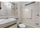 Clean bathroom with a shower/tub combo and vanity at 50989 Highway 27 # 25, Davenport, FL 33897