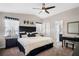 Spacious primary bedroom with king-size bed and ensuite bathroom access at 798 Saint Johns River Dr, Sanford, FL 32773