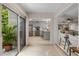 Beautiful kitchen featuring modern appliances, light blue cabinets, and a seamless transition to the living area at 1000 Winderley Pl # 143, Maitland, FL 32751