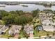 Community overview featuring lakefront properties and lush landscaping at 10219 Atwater Bay Dr, Winter Garden, FL 34787