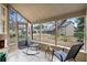 Relaxing screened porch overlooking the backyard at 110 Becket Ln, Lake Mary, FL 32746