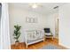 Charming bedroom with crib and hardwood floors at 1120 Portland Ave # 4, Orlando, FL 32803