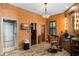 This salon is a custom space with a salon chair, shampoo bowl, and walk-in shower at 11900 Lake Butler Blvd, Windermere, FL 34786
