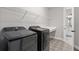 Laundry room with modern washer and dryer at 13415 Laxness St, Orlando, FL 32827
