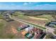 Aerial view of homes and a golf course with under construction properties at 16324 Vetta Dr, Montverde, FL 34756