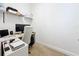 Home office features a desk and ample shelving at 16324 Vetta Dr, Montverde, FL 34756