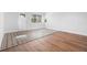 Living room with hardwood floors and patterned tile accents at 217 Valencia Dr, Ormond Beach, FL 32176