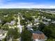 Charming aerial view of a neighborhood with lush greenery and well-kept homes under a sunny blue sky at 2315 Depauw Ave, Orlando, FL 32804