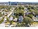 Wide aerial view capturing tree-covered neighborhood near commercial area with convenient access to office buildings at 2315 Depauw Ave, Orlando, FL 32804