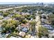 Picturesque aerial view of a neighborhood with a clear view of the city skyline and a major highway at 2315 Depauw Ave, Orlando, FL 32804