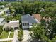 Aerial view of a property showcasing its well-manicured lawn and mature trees at 2315 Depauw Ave, Orlando, FL 32804
