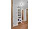 Hallway with built-in bookshelf at 2704 Magnolia Ave, Sanford, FL 32773