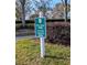 Directional sign for pro shop and golfer parking at 3667 Kingswood Ct, Clermont, FL 34711
