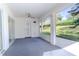 Spacious screened porch with access to backyard at 3667 Kingswood Ct, Clermont, FL 34711