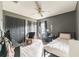 Serene bedroom with a single bed and gray walls at 459 Abeno Ave, Deltona, FL 32725