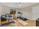 Home gym with treadmill, weights, and exercise mat at 543 Timber Ridge Dr, Longwood, FL 32779