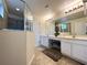 Spacious bathroom with double vanity and large shower at 840 Las Fuentes Dr, Kissimmee, FL 34746
