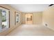 Open living room with view into dining area at 847 Lake Charm Dr, Oviedo, FL 32765