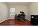 Bedroom with laminate flooring, double door closet, and natural light at 890 Moonluster Dr, Casselberry, FL 32707