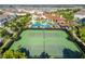 Community tennis courts and resort-style pool at 10432 Austrina Oak Loop, Winter Garden, FL 34787