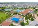 Community playground and pool with cabana at 10432 Austrina Oak Loop, Winter Garden, FL 34787