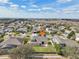 Aerial view of single-Gathering home in established neighborhood at 13633 Glynshel Dr, Winter Garden, FL 34787