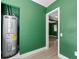 Laundry area with a new water heater at 2072 Jessup Rd, Oviedo, FL 32765