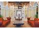 Spacious lobby with comfortable seating areas for residents at 263 Minorca Beach Way # 301, New Smyrna Beach, FL 32169
