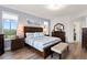 Main bedroom with king bed and private balcony access at 263 Minorca Beach Way # 301, New Smyrna Beach, FL 32169