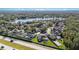 Wide aerial view of the property and surrounding area at 5210 Sailwind Cir, Orlando, FL 32810