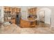 Modern kitchen with stainless steel appliances and an island at 5210 Sailwind Cir, Orlando, FL 32810