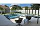 Resort-style pool with spa and spacious patio at 526 First Cape Coral Dr, Winter Garden, FL 34787