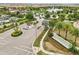 Gated entrance to Windsor Reserve community with landscaping and guardhouse at 8833 Corcovado Dr, Kissimmee, FL 34747