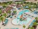 Gathering-friendly community pool with water slides at 8833 Corcovado Dr, Kissimmee, FL 34747