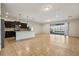 Kitchen with island and stainless steel appliances at 8833 Corcovado Dr, Kissimmee, FL 34747