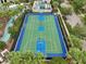 Multi-purpose sports court for basketball and tennis at 8833 Corcovado Dr, Kissimmee, FL 34747