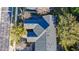 Top-down view of a townhouse roof at 9746 Tiramasu Trl, Orlando, FL 32829