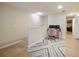 Upstairs office space with desk and two monitors at 9746 Tiramasu Trl, Orlando, FL 32829