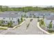 River's Edge community aerial view showcasing townhouses and landscaping at 1389 Captiva Cv # 20, Sanford, FL 32771
