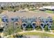 Aerial view of townhome community at 15508 Blackbead St, Winter Garden, FL 34787