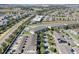 Aerial view of townhouses, showing their location within a larger community at 15508 Blackbead St, Winter Garden, FL 34787