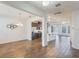 Open concept dining room with kitchen and views to the entry at 15508 Blackbead St, Winter Garden, FL 34787