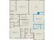 Second floor plan featuring an owner's suite, loft, and additional bedrooms at 3393 Orange Rose Loop, Apopka, FL 32712