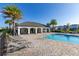 Community pool and lounge chairs for residents to enjoy at 494 Amadoras Way, St Cloud, FL 34771