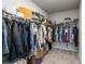 Spacious walk-in closet with abundant hanging space, perfect for organizing clothes and accessories at 494 Amadoras Way, St Cloud, FL 34771